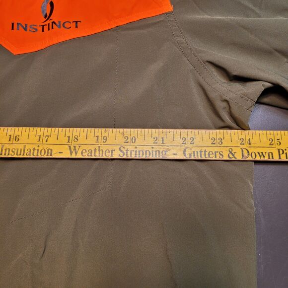 Cabela's Instinct Shirt Mens XL Orange Bird Hunting Game Long Sleeve Vented EUC - Picture 11 of 12